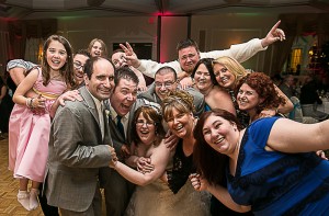10 people selfie at wedding -  Boston wedding DJ, JP, Photographer, Uplights, Video for Wedding for Mike and Nicole!