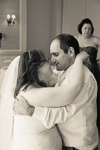 Bride and Groom Kissing -  Boston wedding DJ, JP, Photographer, Uplights, Video for Wedding for Mike and Nicole!